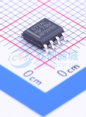 FET输入运放 TL072ACD SOIC-8 TI/德州 电子元器件配单原装正品