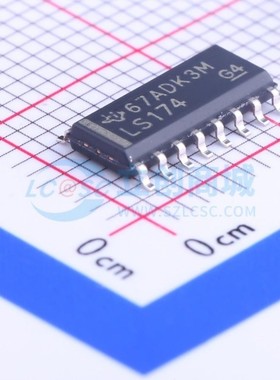 触发器 SN74LS174DR SOIC-16 TI/德州 电子元器件配单原装正品
