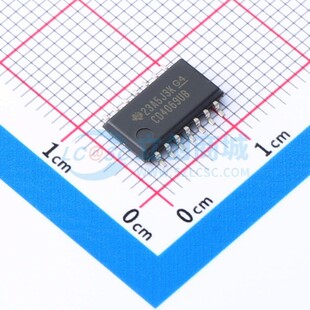反相器 CD4069UBNSR SO-14 TI/德州 电子元器件配单 原装正品