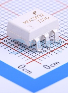 可控硅输出光耦 MOC3052SR2M SMD-6P onsemi(安森美) 电子元器件