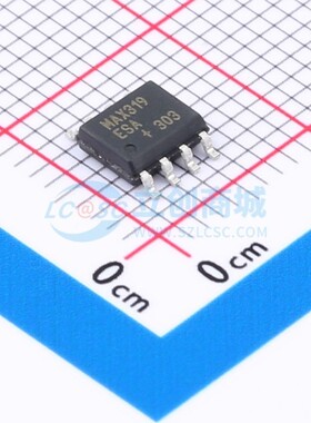 模拟开关/多路复用器 MAX319ESA+ SOIC-8 MAXIM(美信) 电子元器件
