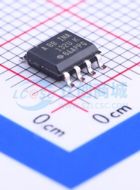 差分运放 INA132UA/2K5 SOP-8 TI/德州 电子元件配单 原装正品