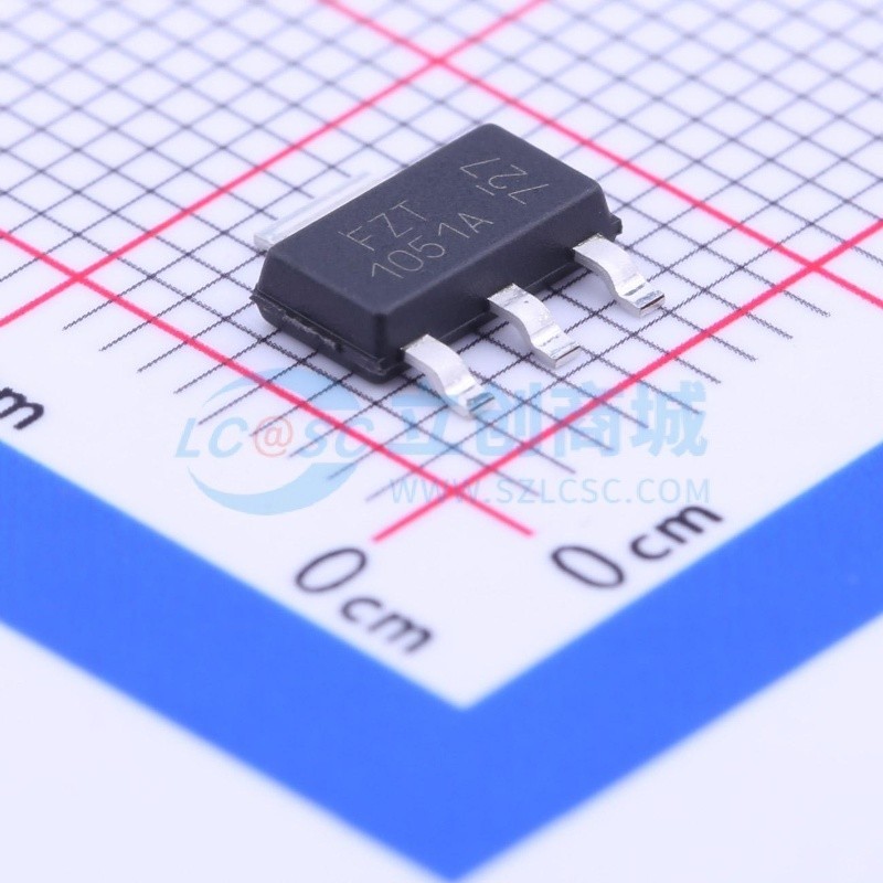 三极管(BJT) FZT1051ATA SOT-223 DIODES(美台) 电子元件原装正品