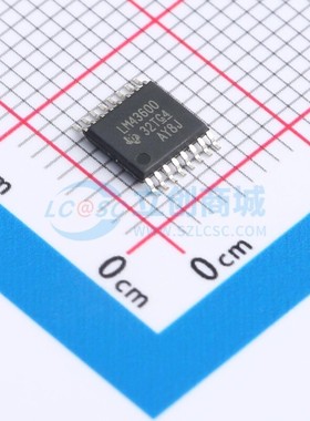 DC-DC电源芯片 LM43600PWPT HTSSOP-16 TI/德州 电子元件原装正品