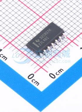运算放大器 TLC27L4BIDR SOIC-14 TI/德州 电子元件配单原装正品