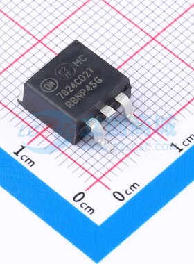线性稳压器(LDO) MC7824CD2TG D2PAK onsemi(安森美) 电子元器件