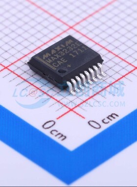 RS232芯片 MAX3232ECAE+T SSOP-16 MAXIM(美信) 电子元件原装正品