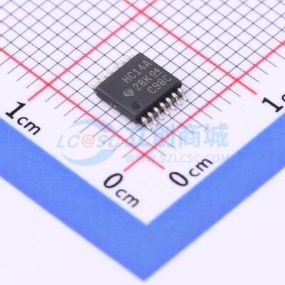 反相器 SN74HC14APWR TSSOP-14 TI/德州 电子元器件配单原装正品