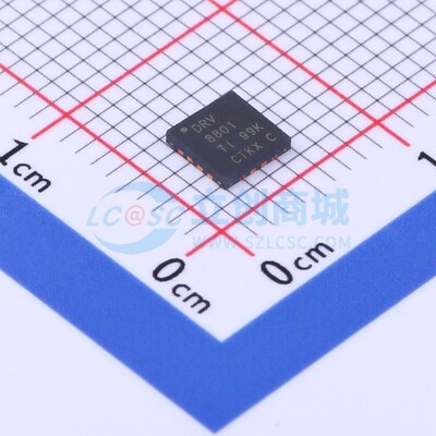 步进电机驱动芯片 DRV8801RTYR QFN-16 TI/德州 电子元件原装正品