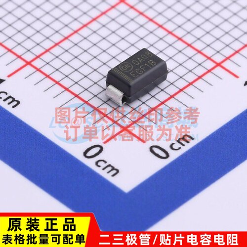 快恢复/高效率二极管 EGF1B DO-214AC onsemi(安森美) 电子元器件