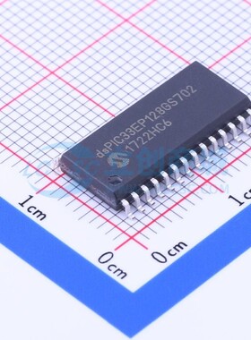 数字信号处理器(DSP/DSC) DSPIC33EP128GS702T-I/SO SOIC-28 MICR