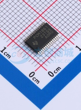 ADC/DAC芯片 PCM1861DBTR TFSOP-30 TI/德州 电子元器件原装正品