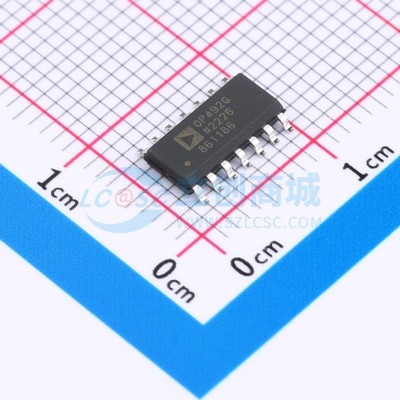 运算放大器 OP492GSZ SOP-14 ADI(亚德诺) 电子元器件 原装正品