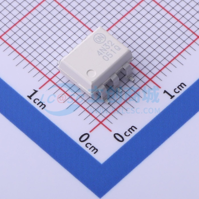 晶体管输出光耦 4N32SR2M SMD-6P onsemi(安森美) 电子元器件配单