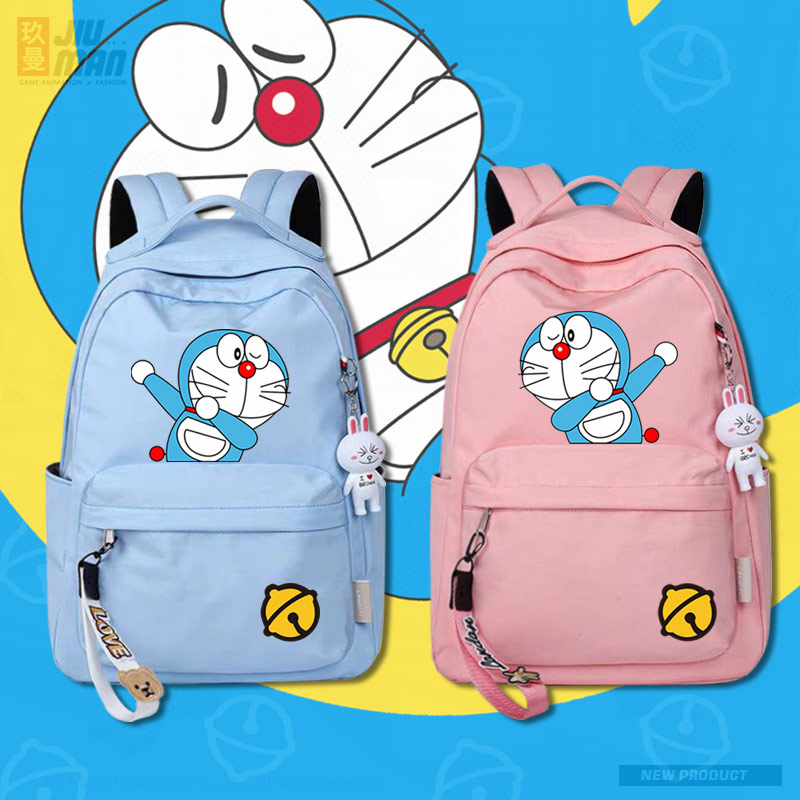 动漫小叮当机器猫周边学生书包