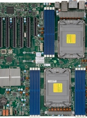 MBD-X12DAI-N6超微主板 支持2个intel 3代cpu 全新