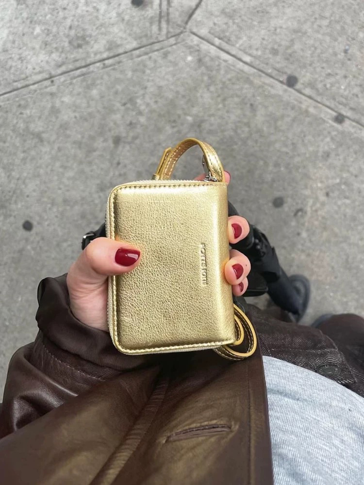 小众韩国斜挎迷你onuk同款卡包