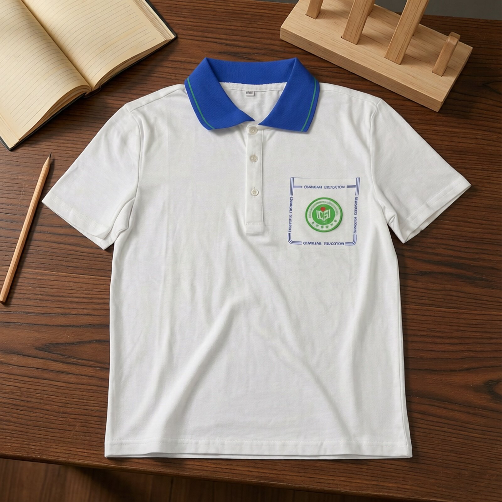 广东省长安实验中学男女同款校服夏装运动服短T恤短裤秋长裤班服
