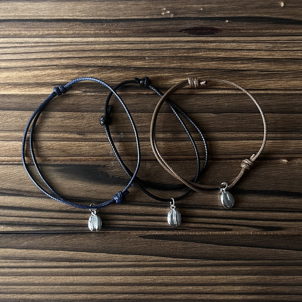 花卷商店-咖啡豆手链小众手工自制手环咖啡周边无性别节日礼物