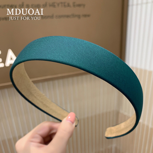 纯色布艺发卡日常外戴洗脸头箍 2025新款 发箍女款 夏高级感洋气时尚