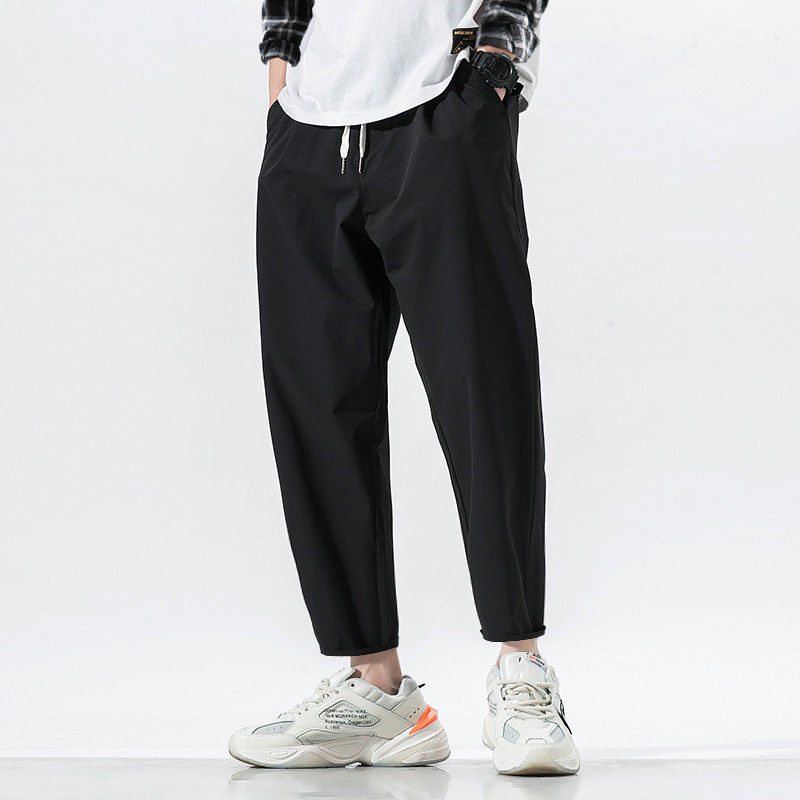 K704-P40长裤秋季新款日系休闲裤男士直筒裤大码运动裤宽松裤子，女装休闲裤，电商B280-1（原A049）