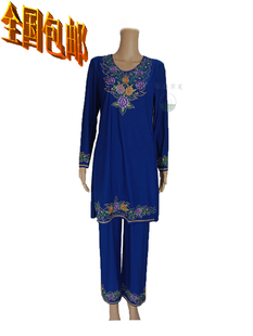 新品夏季新款礼拜服 女士女装 巴服 薄款 回族 两件套