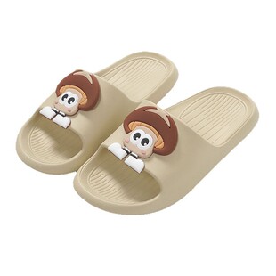GGGLU儿童凉拖鞋轻便eva卡通室内家用男童女童中童大童一字拖鞋夏