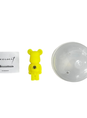 bearbrick innersect手办摆件潮玩100%展会限定扭蛋站立暴力熊
