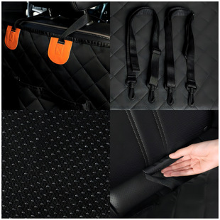 亚马逊车载垫狗狗承重延长款后排汽车宠物垫子狗笼子