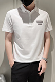 小伙风2025夏季新款男士修身帅气明线短袖POLO衫PL6379-p58控78，男装T恤，电商B307