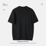 2025直播百搭纯色半袖毛衣打底短袖针织衫M030-特P38，男装T恤，电商B307