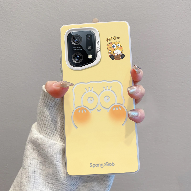 OPPOFINDX5手机壳大脸海绵宝宝