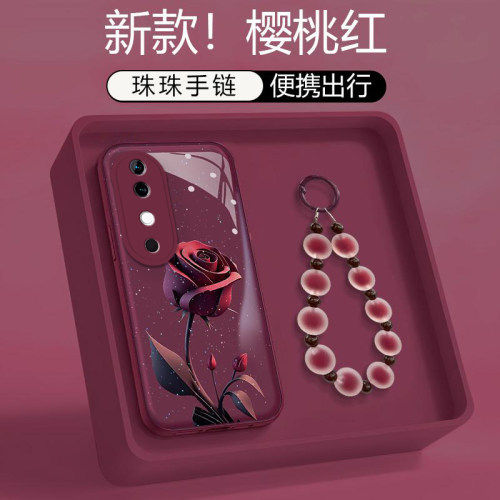 VIVOS19手机壳防摔红玫瑰