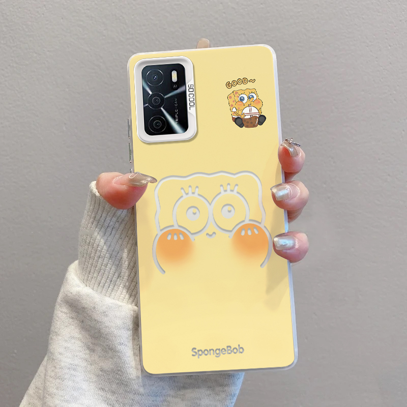 OPPOA55手机壳大脸海绵宝宝