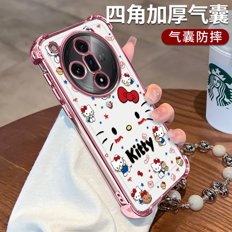 OPPOFINDX7手机壳可爱kitty猫