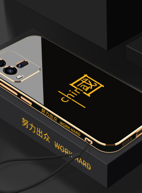 中国IQOO10手机壳硅胶防摔全包镜头iqoo10个性简约VIVO时尚创意vivoiQOOiQOO10电镀软壳新款保护套