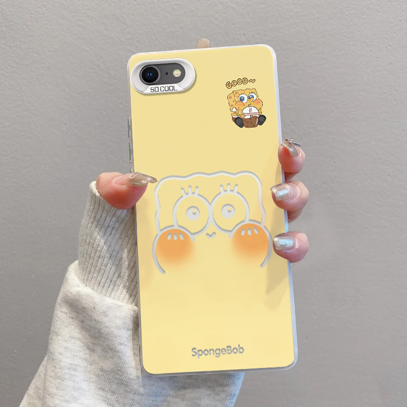 苹果8手机壳大脸海绵宝宝
