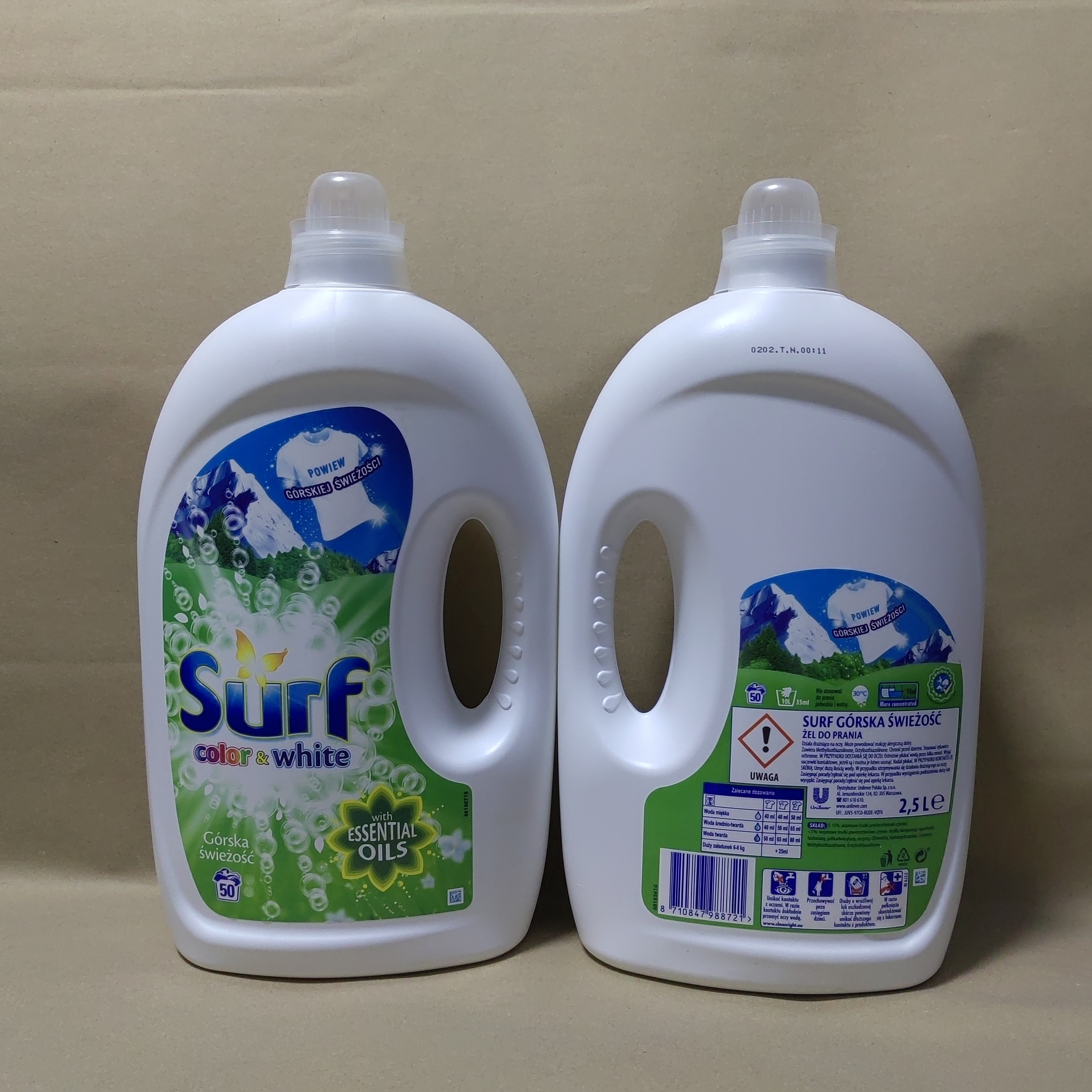 英国的味道surf洗衣产品留香持久