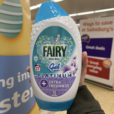 英国进口fairy新生儿宝宝洗衣液