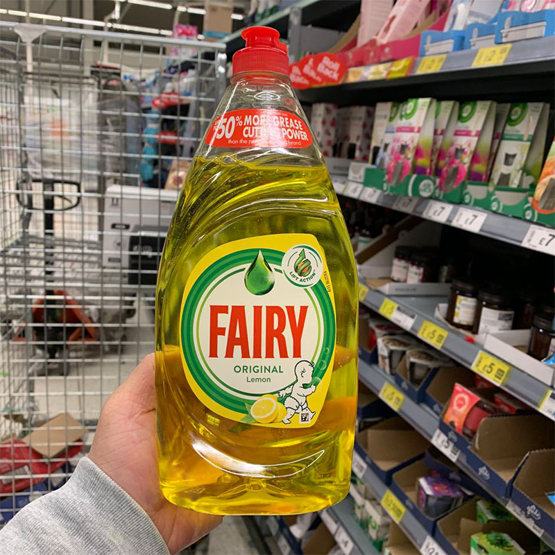 英国进口fairy洗洁精食品级母婴