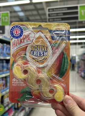 英国进口HARPIC马桶清洁洁厕块强效去污去异味厕所神器除垢去渍