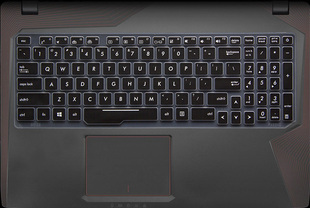 ASUS华硕飞行堡垒超越版FX53VD7700键盘保护贴膜15.6寸尊享版二代7300笔记本6700电脑套6300罩V非夜光非发光