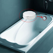 天力欧式 浴盆台控盖操作面板旋钮QS716 进口浴缸台控下水器旋钮盖