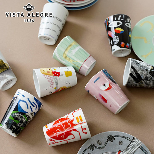 Vista Alegre葡萄牙ESCAPE GOAT逃跑的山羊系列咖啡杯碟下午茶具