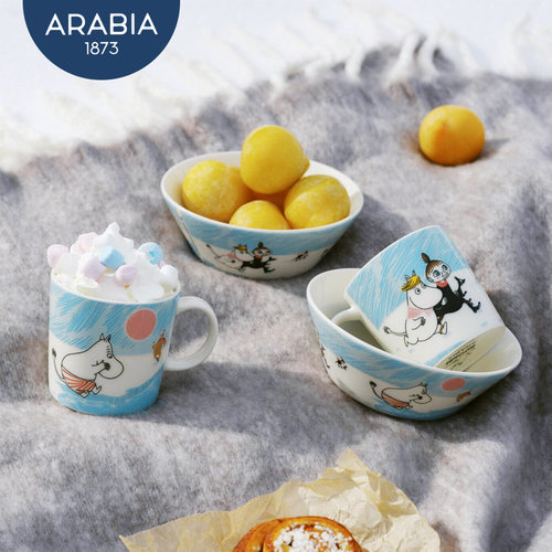 芬兰ARABIA马克杯欧式陶瓷
