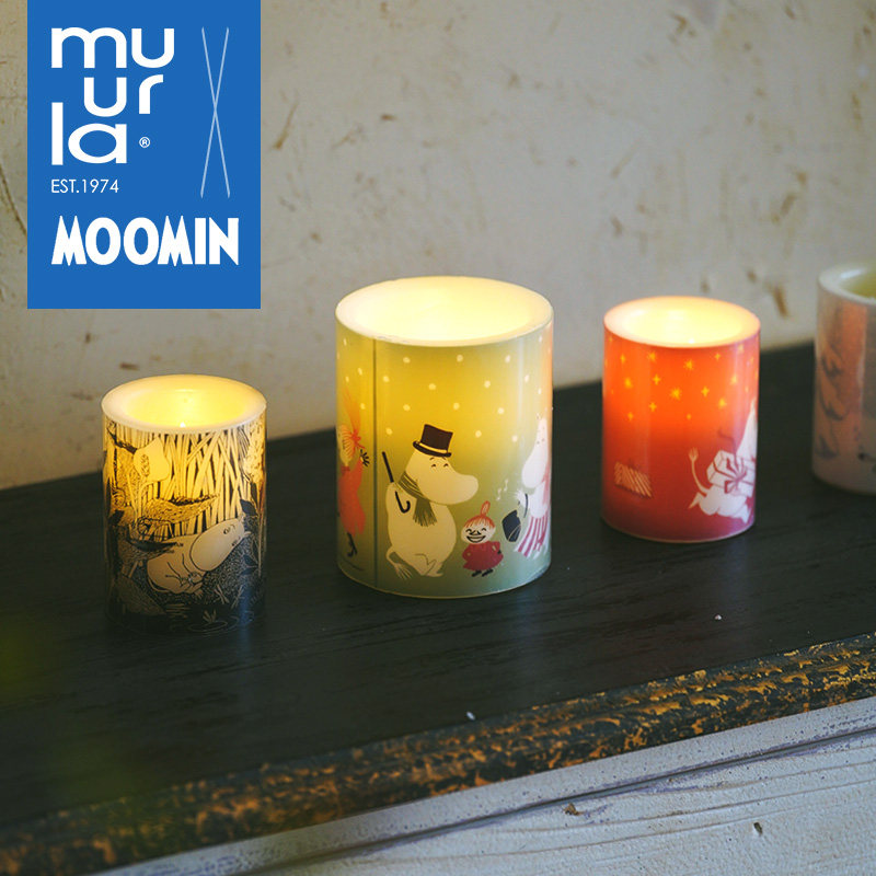 芬兰muurla姆明系列LED蜡烛