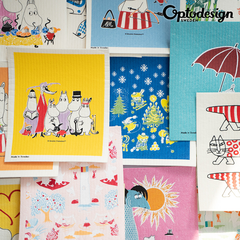 瑞典进口optodesign之光姆明抹布