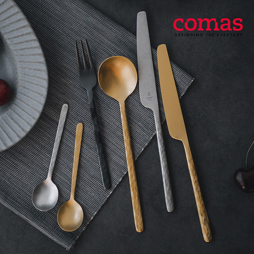 西班牙设计复古纹饰不锈钢餐具