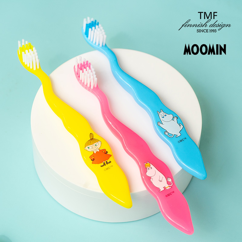 芬兰姆明纤柔深层清洁头牙刷TMF