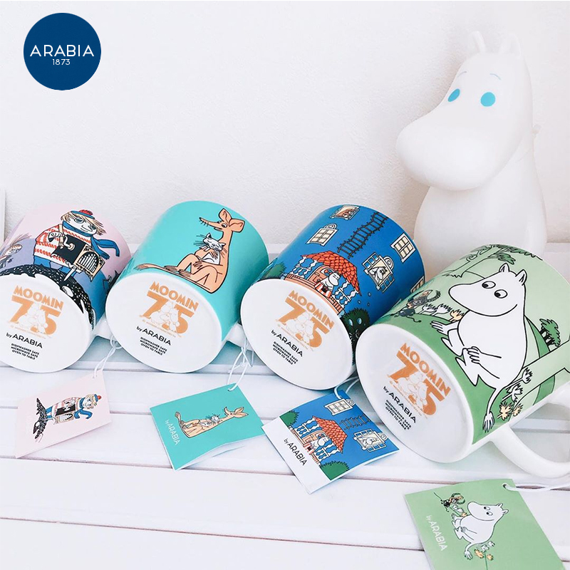 arabia芬兰进口陶瓷马克杯